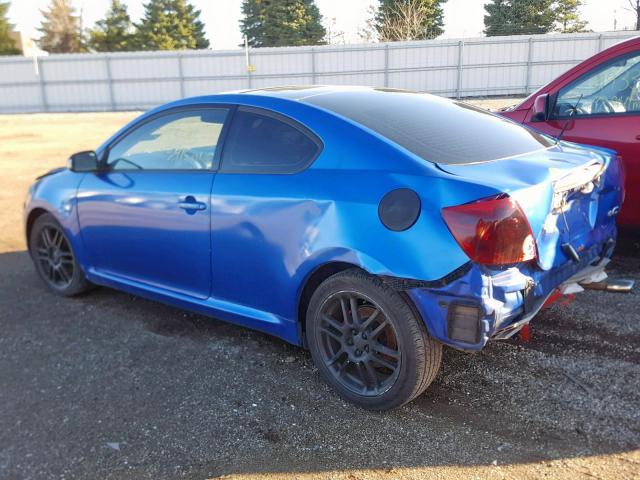 JTKDE167X60136988 - 2006 TOYOTA SCION TC ლურჯი ფოტო 3