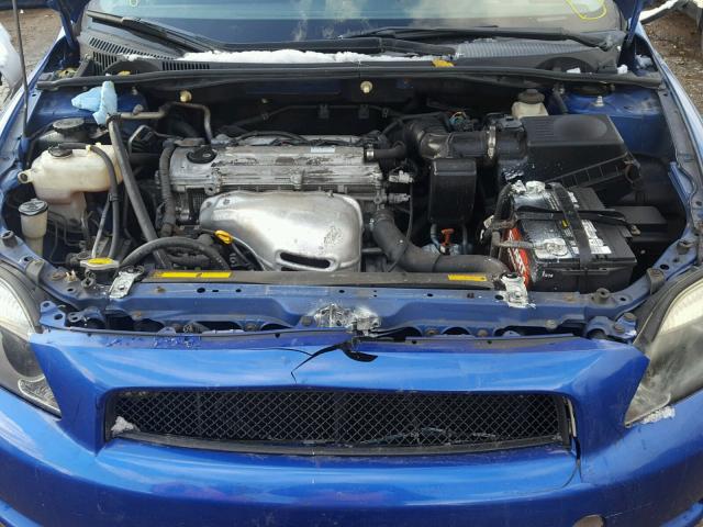 JTKDE167X60136988 - 2006 TOYOTA SCION TC ლურჯი ფოტო 7