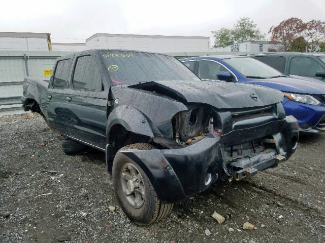 1N6ED29Y44C480852 - 2004 NISSAN FRONTIER C BLACK photo 1