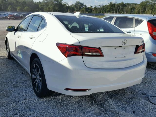 19UUB1F53GA013805 - 2016 ACURA TLX TECH WHITE photo 3