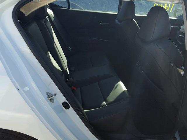 19UUB1F53GA013805 - 2016 ACURA TLX TECH WHITE photo 6