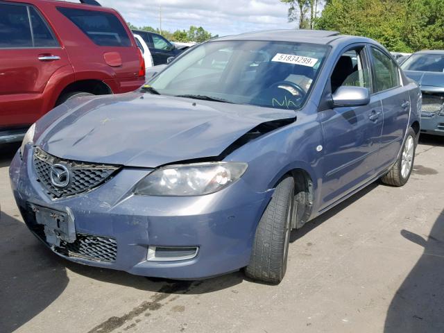 JM1BK32FX71761242 - 2007 MAZDA 3 I BROWN photo 2