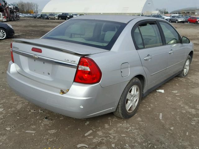 1G1ZT528X5F260112 - 2005 CHEVROLET MALIBU LS 银色 照片 4