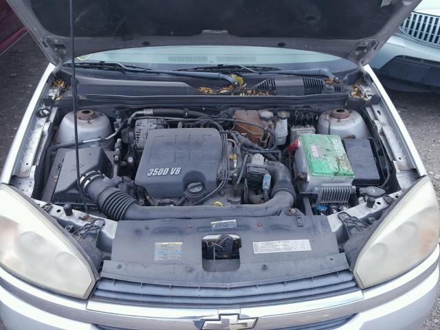 1G1ZT528X5F260112 - 2005 CHEVROLET MALIBU LS 银色 照片 7