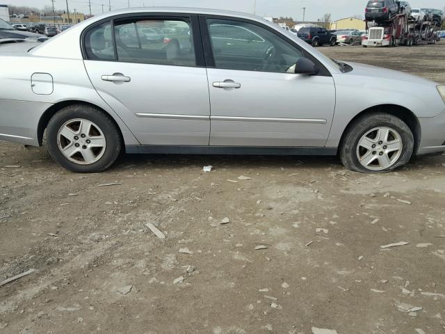 1G1ZT528X5F260112 - 2005 CHEVROLET MALIBU LS 银色 照片 9