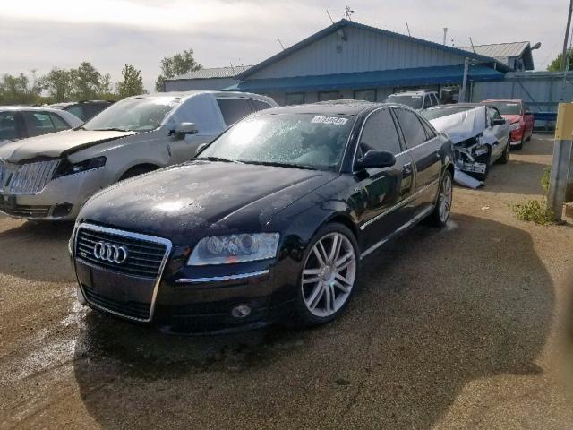 WAUPN44EX7N022837 - 2007 AUDI S8 QUATTRO BLACK photo 2