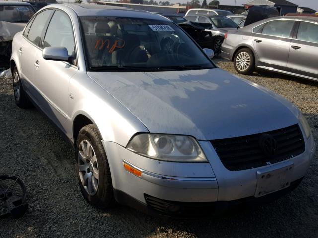 WVWPD63B43P434288 - 2003 VOLKSWAGEN PASSAT GLS SILVER photo 1