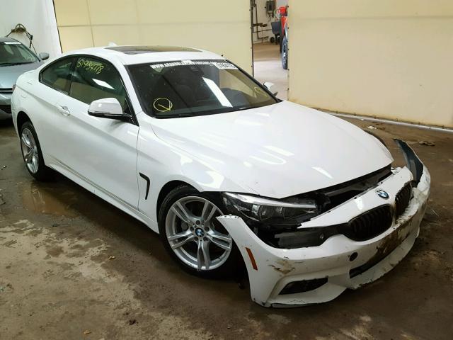 WBA4W9C52KAF94616 - 2019 BMW 440XI WHITE photo 1