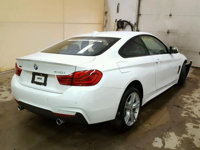 WBA4W9C52KAF94616 - 2019 BMW 440XI WHITE photo 4