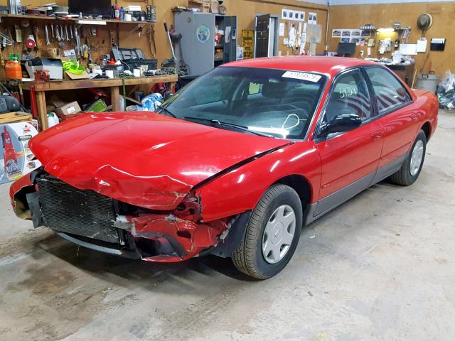 2E3ED56T5RH224120 - 1994 EAGLE VISION ESI წითელი ფოტო 2