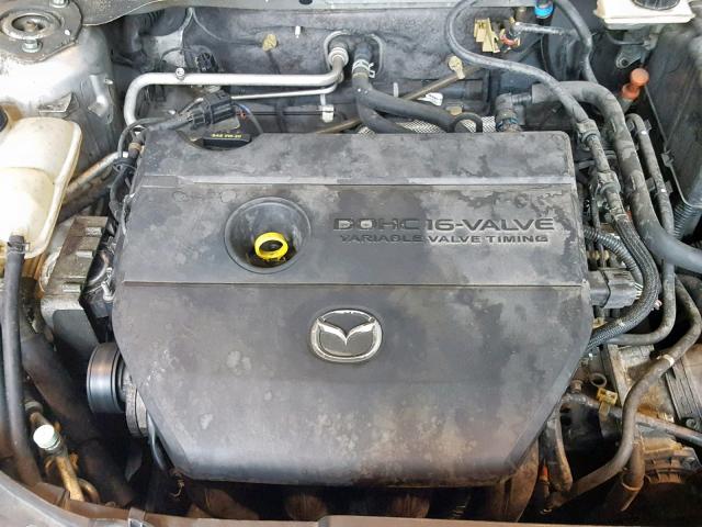 JM1BK12G181801058 - 2008 MAZDA 3 I SILVER photo 7