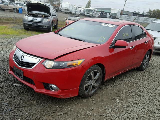 JH4CU2F81CC021628 - 2012 ACURA TSX SE RED photo 2