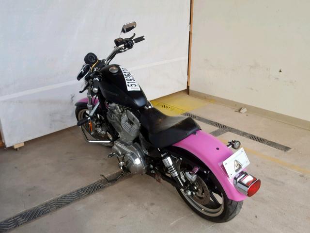 1HD4CR210BC400899 - 2011 HARLEY-DAVIDSON XL883 L PINK photo 3