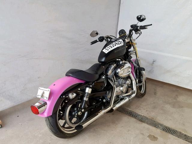 1HD4CR210BC400899 - 2011 HARLEY-DAVIDSON XL883 L PINK photo 4