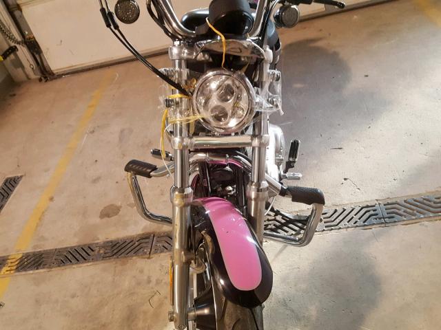 1HD4CR210BC400899 - 2011 HARLEY-DAVIDSON XL883 L PINK photo 9