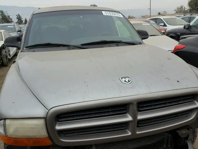 1B4HS28N1YF140931 - 2000 DODGE DURANGO GOLD photo 9