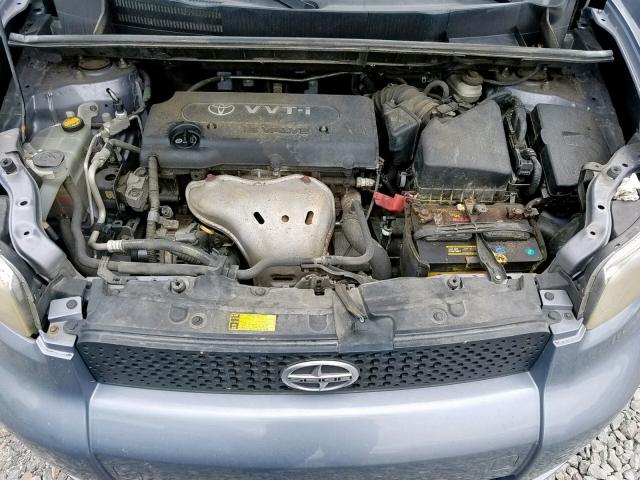JTLKE50E791075423 - 2009 TOYOTA SCION XB ლურჯი ფოტო 7