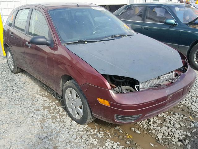 1FAHP37N27W312867 - 2007 FORD FOCUS ZX5 RED photo 1