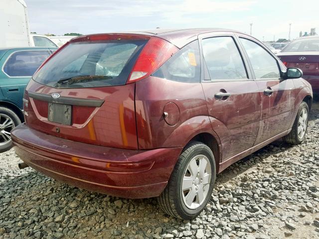 1FAHP37N27W312867 - 2007 FORD FOCUS ZX5 RED photo 3