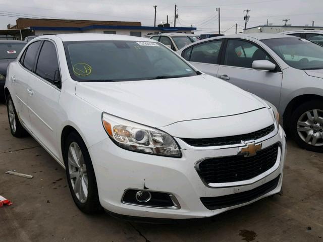 1G11E5SX0FF204132 - 2015 CHEVROLET MALIBU 2LT WHITE photo 1