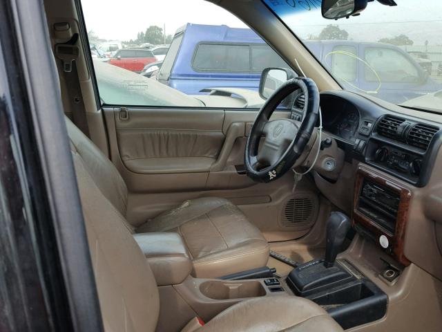 4S6CK58W724401587 - 2002 HONDA PASSPORT E BLUE photo 5