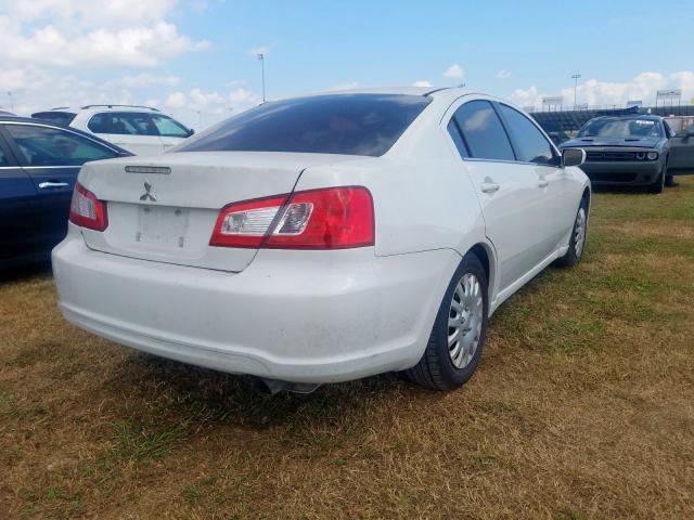 4A32B3FF6CE023934 - 2012 MITSUBISHI GALANT ES WHITE photo 4