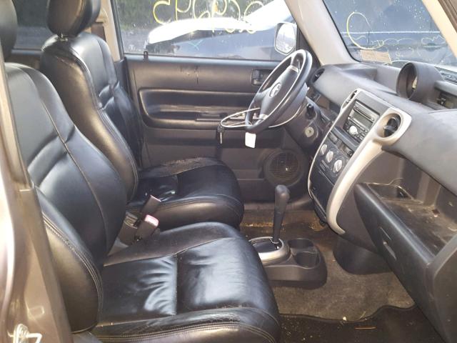 JTLKT324050174888 - 2005 TOYOTA SCION XB Күміс фото 5