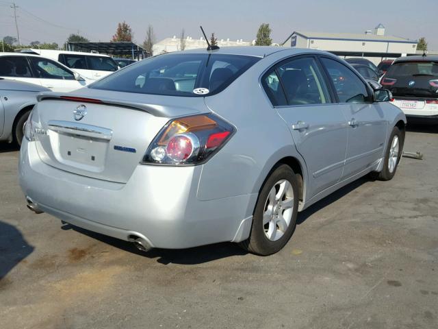 1N4CL21E98C141224 - 2008 NISSAN ALTIMA HYB SILVER photo 4