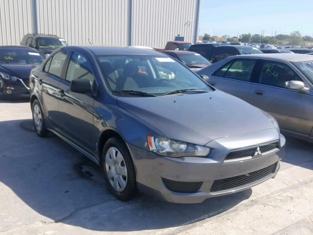 JA32U1FU7AU008411 - 2010 MITSUBISHI LANCER DE GRAY photo 1