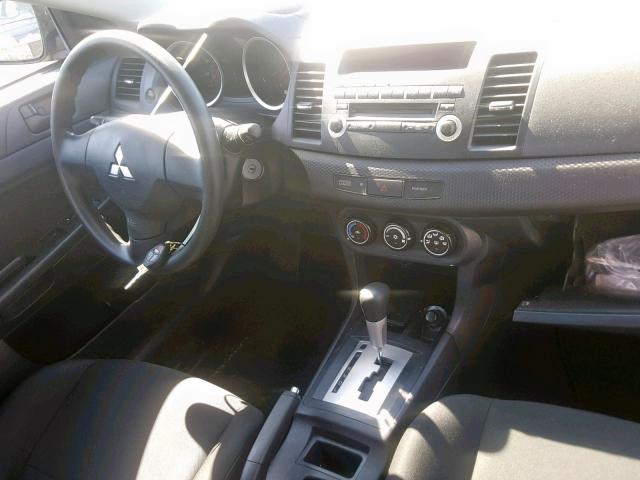 JA32U1FU7AU008411 - 2010 MITSUBISHI LANCER DE GRAY photo 9