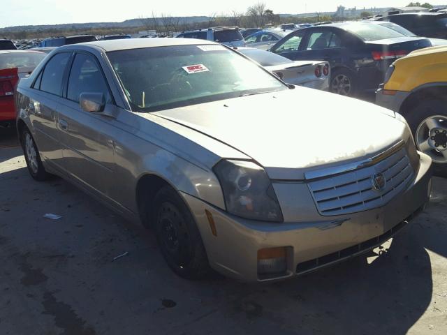 1G6DP567750170560 - 2005 CADILLAC CTS HI FEA GOLD photo 1