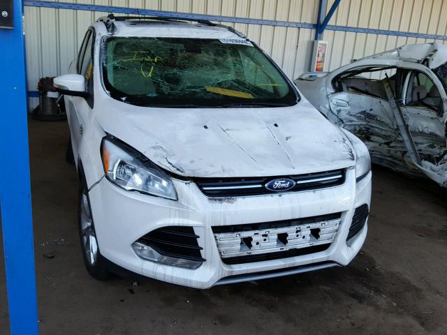 1FMCU0J9XEUB21905 - 2014 FORD ESCAPE TIT WHITE photo 1