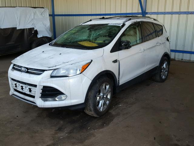 1FMCU0J9XEUB21905 - 2014 FORD ESCAPE TIT WHITE photo 2