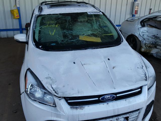 1FMCU0J9XEUB21905 - 2014 FORD ESCAPE TIT WHITE photo 9