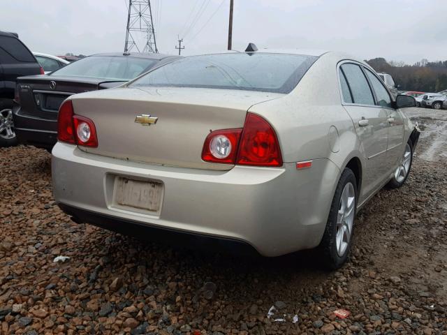 1G1ZB5E05CF244311 - 2012 CHEVROLET MALIBU LS GOLD photo 4