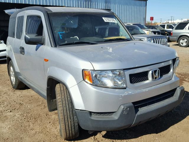 5J6YH1H75AL005448 - 2010 HONDA ELEMENT EX SILVER photo 1