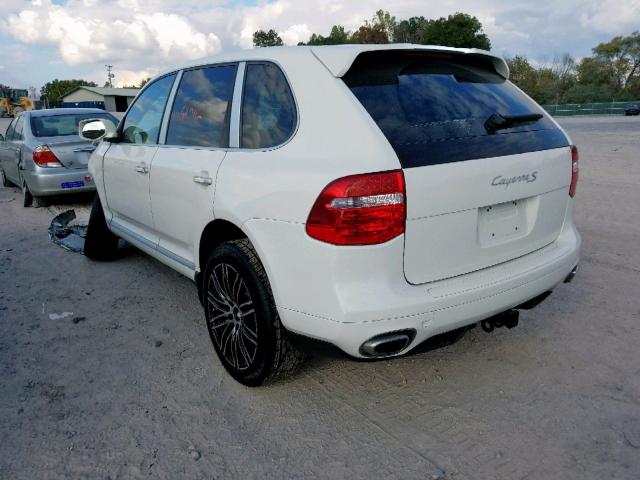 WP1AB29P19LA41631 - 2009 PORSCHE CAYENNE S WHITE photo 3