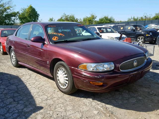 1G4HP52K334144886 - 2003 BUICK LESABRE CU BURGUNDY photo 1