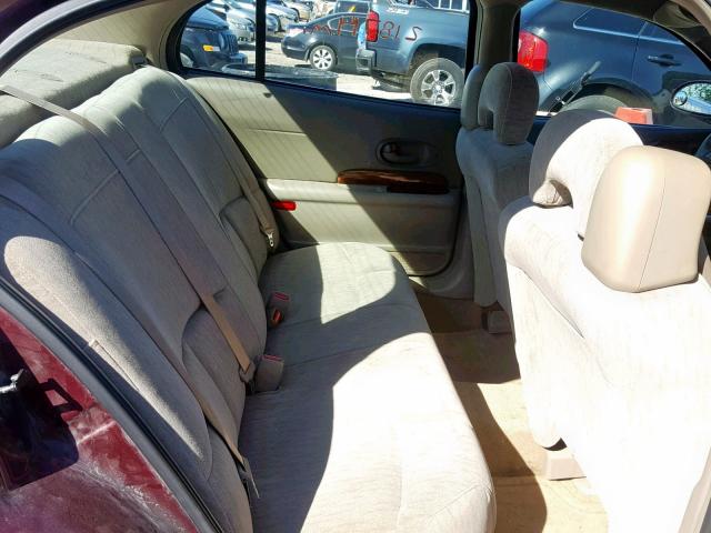 1G4HP52K334144886 - 2003 BUICK LESABRE CU BURGUNDY photo 6