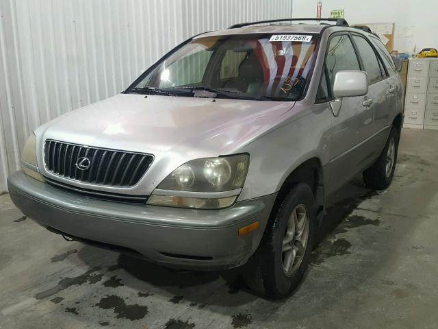 JT6GF10U6X0021992 - 1999 LEXUS RX 300 GRAY photo 2