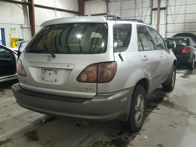 JT6GF10U6X0021992 - 1999 LEXUS RX 300 GRAY photo 4