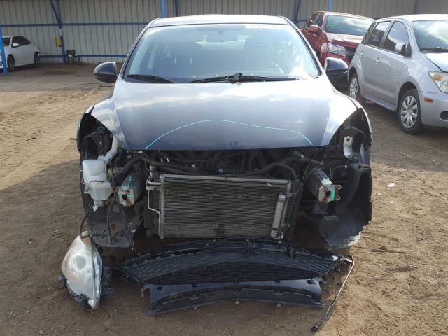 JM1BL1H65A1246892 - 2010 MAZDA 3 S BLACK photo 9