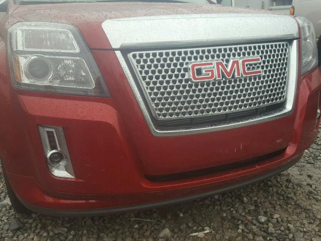 2GKFLUE31F6178600 - 2015 GMC TERRAIN DE RED photo 9