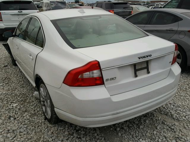 YV1AS982971021954 - 2007 VOLVO S80 3.2 WHITE photo 3