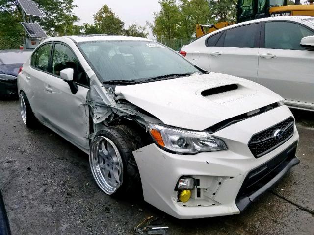 JF1VA1C60J9821613 - 2018 SUBARU WRX PREMIU WHITE photo 1