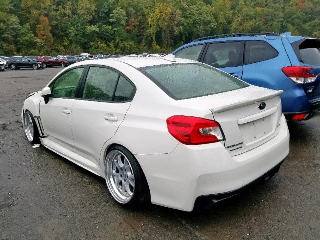 JF1VA1C60J9821613 - 2018 SUBARU WRX PREMIU WHITE photo 3