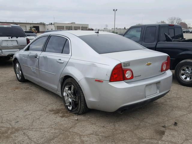 1G1ZH57B09F120212 - 2009 CHEVROLET MALIBU 1LT SILVER photo 3