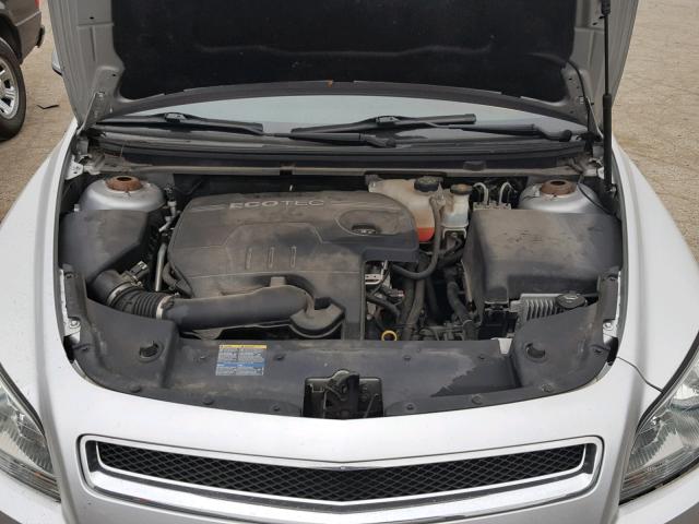 1G1ZH57B09F120212 - 2009 CHEVROLET MALIBU 1LT SILVER photo 7