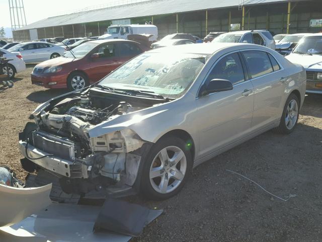 1G1ZB5EB8AF141494 - 2010 CHEVROLET MALIBU LS ბეჟი ფოტო 2