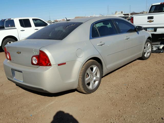 1G1ZB5EB8AF141494 - 2010 CHEVROLET MALIBU LS ბეჟი ფოტო 4